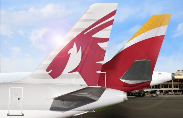 Qatar Airways Iberia codeshare