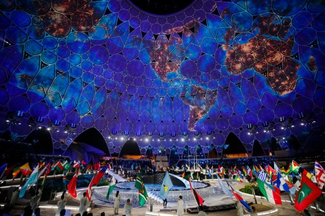 Expo Dubai opening ceremony
