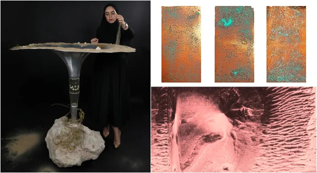 Nada Elkharashi presents Alfaga'a Oasis and Place of Abandon by Farah Al Sidiky